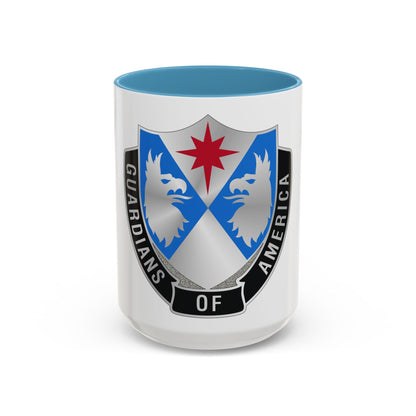 308th Military Intelligence Battalion 2 (U.S. Army) Accent Coffee Mug