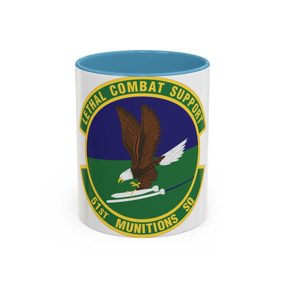 51st Munitions Squadron (U.S. Air Force) Accent Coffee Mug