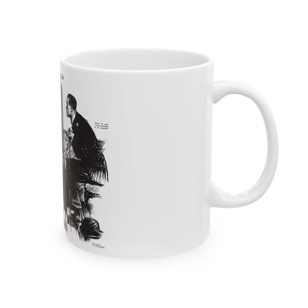 Free, White and Female (7), Collier's, March 31, 1928 - White Coffee Mug-Go Mug Yourself