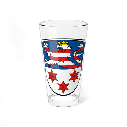 DEU Angelburg COA (Germany) (Coat of Arms) Pint Glass 16oz