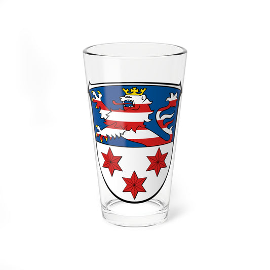 DEU Angelburg COA (Germany) (Coat of Arms) Pint Glass 16oz