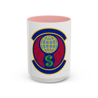 355 Comptroller Squadron ACC (U.S. Air Force) Accent Coffee Mug