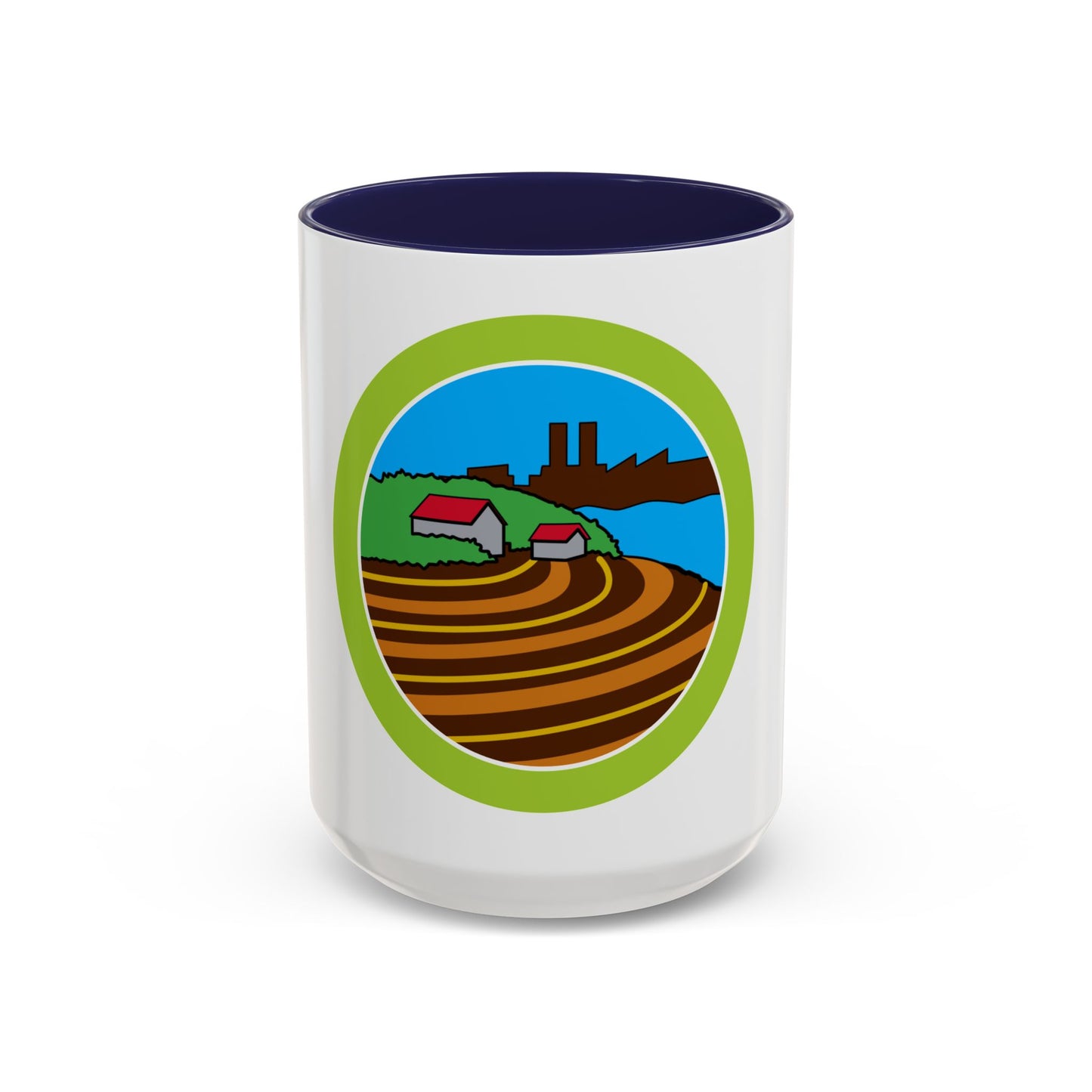 Soil Water Conservation (Boy Scout Merit Badge) Accent Coffee Mug