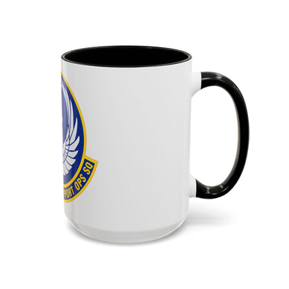 621 Mobility Support Operations Squadron AMC (U.S. Air Force) Accent Coffee Mug