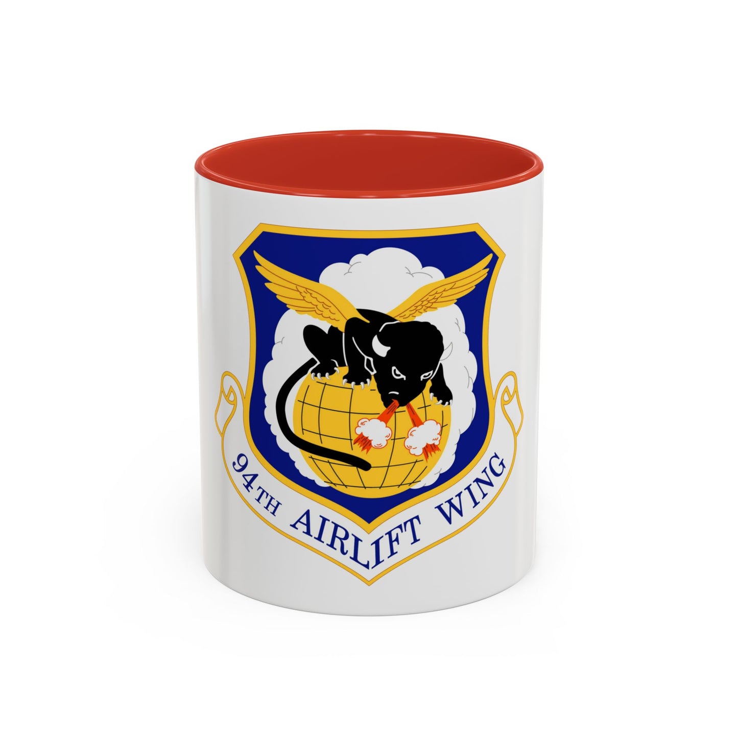 94th Airlift Wing (U.S. Air Force) Accent Coffee Mug