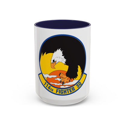114 Fighter Squadron (U.S. Air Force) Accent Coffee Mug