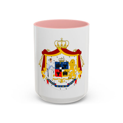Coat of arms of Principality of Romania (1867-1872) - Accent Coffee Mug