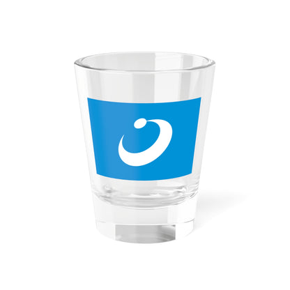 Flag of Higashi Fukuoka (Japan) Shot Glass 1.5oz