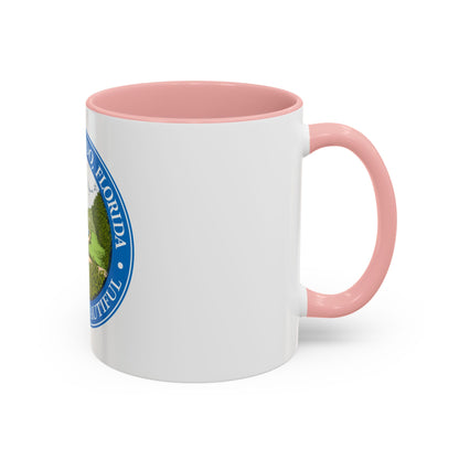 Seal of Orlando Florida - Accent Coffee Mug