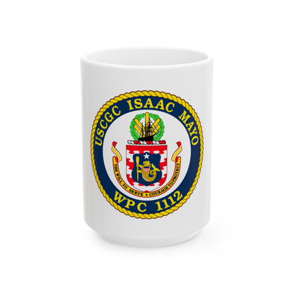 USCGC Isaac Mayo WPC 1112 (U.S. Coast Guard) White Coffee Mug