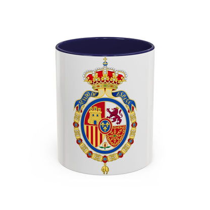 Coat of Arms of the Senate of Spain - Accent Coffee Mug