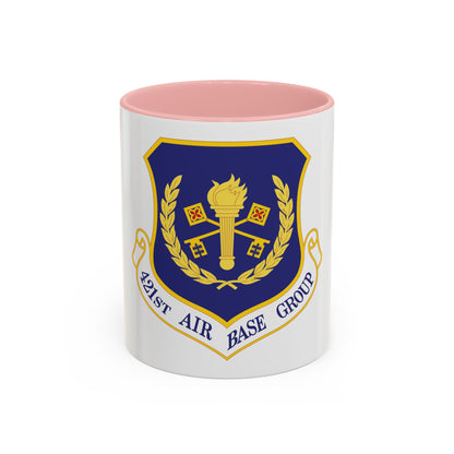 421st Air Base Group (U.S. Air Force) Accent Coffee Mug