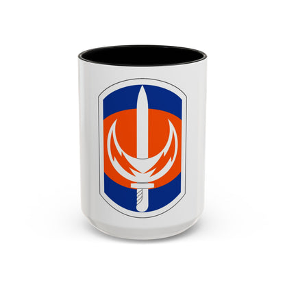 228 Signal Brigade (U.S. Army) Accent Coffee Mug