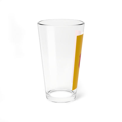 Flag of Gyongyosfalu (Hungary) Pint Glass 16oz