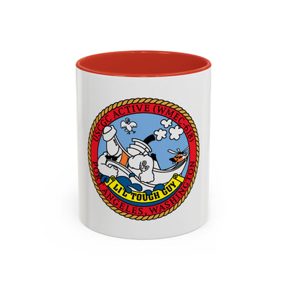 USCGC Active WMEC 618 Little Tough Guy (U.S. Coast Guard) Accent Coffee Mug