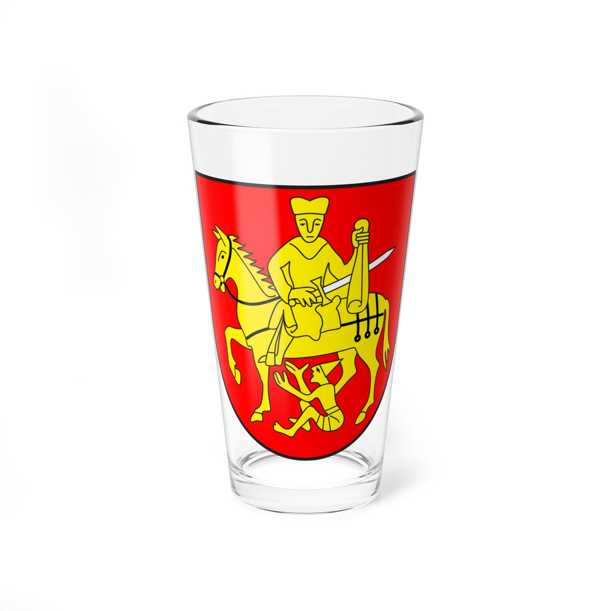 Flims wappen (Switzerland) (Coat of Arms) Pint Glass 16oz