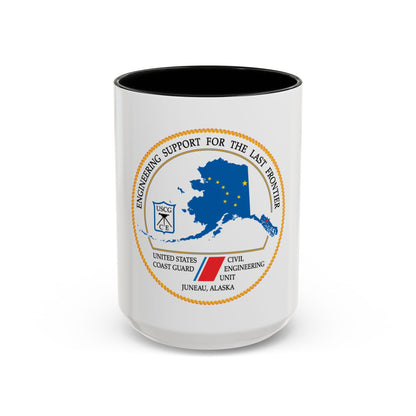 USCG CEU Juneau NEW 08 (U.S. Coast Guard) Accent Coffee Mug