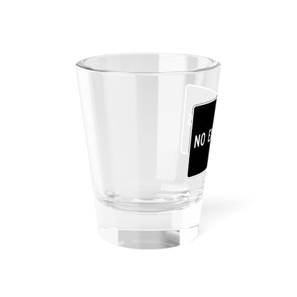 MUTCD-CA R77 (California) (Road Sign) Shot Glass 1.5oz