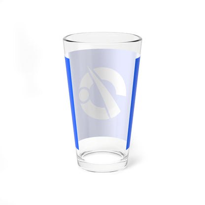 Flag of Kazuno Akita (Japan) Pint Glass 16oz