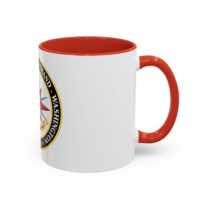 Defense Contracting Command Washington (U.S. Army) Accent Coffee Mug