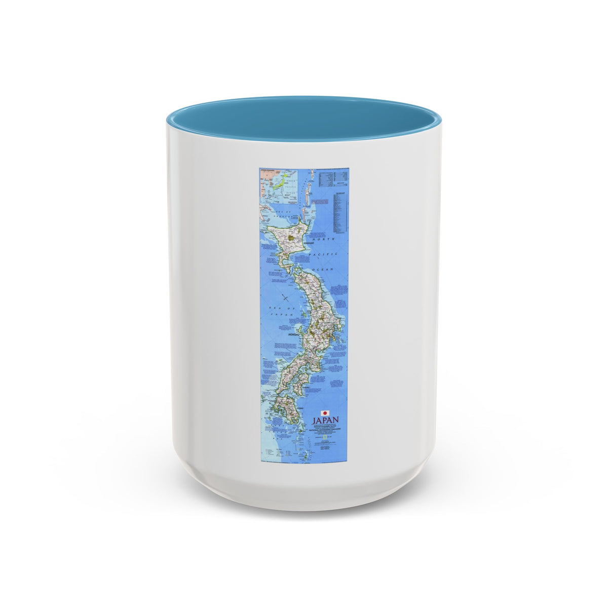 Japan (1984) (Map) Accent Coffee Mug