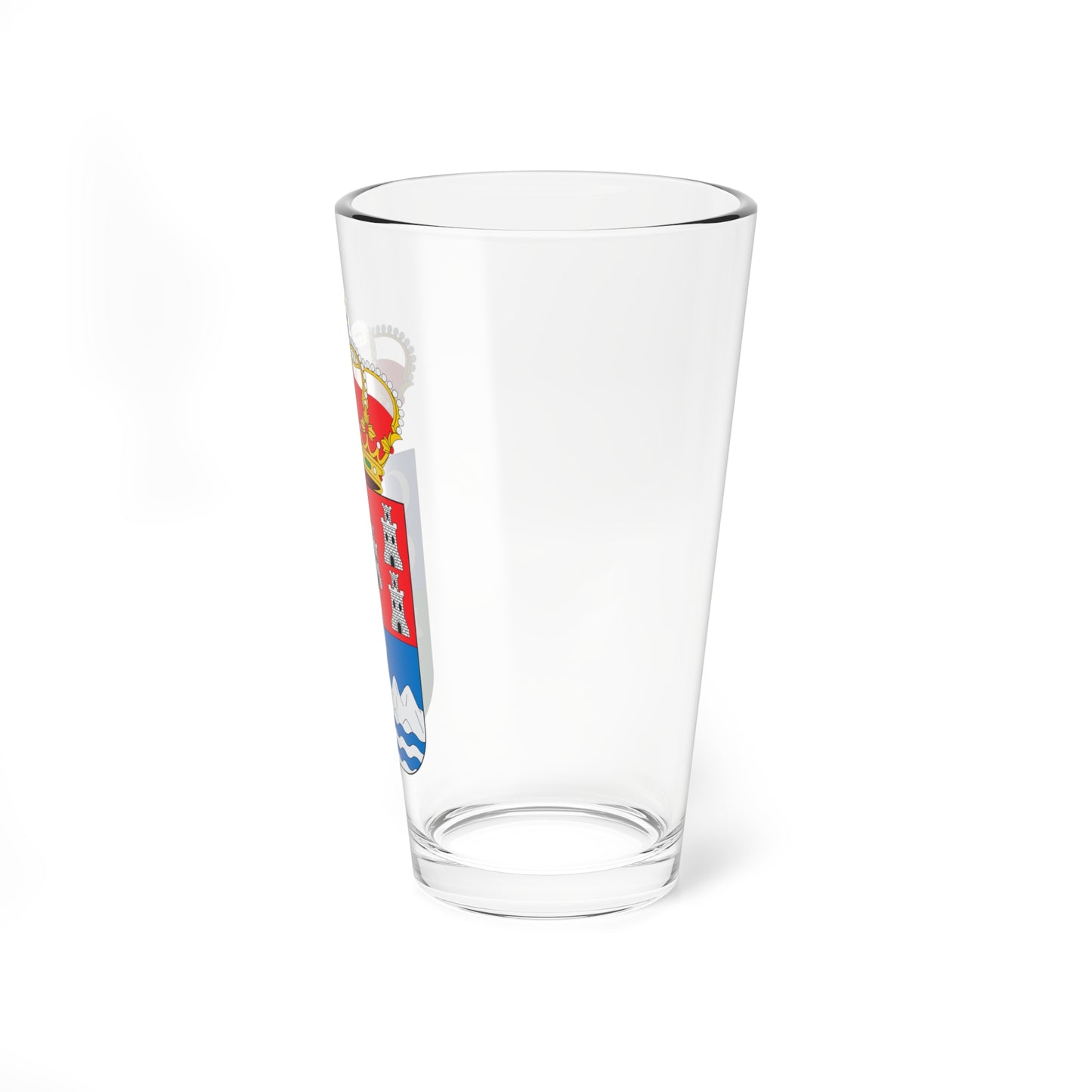 Escudo de Alicún de Ortega Granada (Spain) (Coat of Arms) Pint Glass 16oz