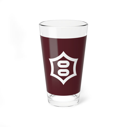 Flag of Utsunomiya Tochigi (Japan) Pint Glass 16oz
