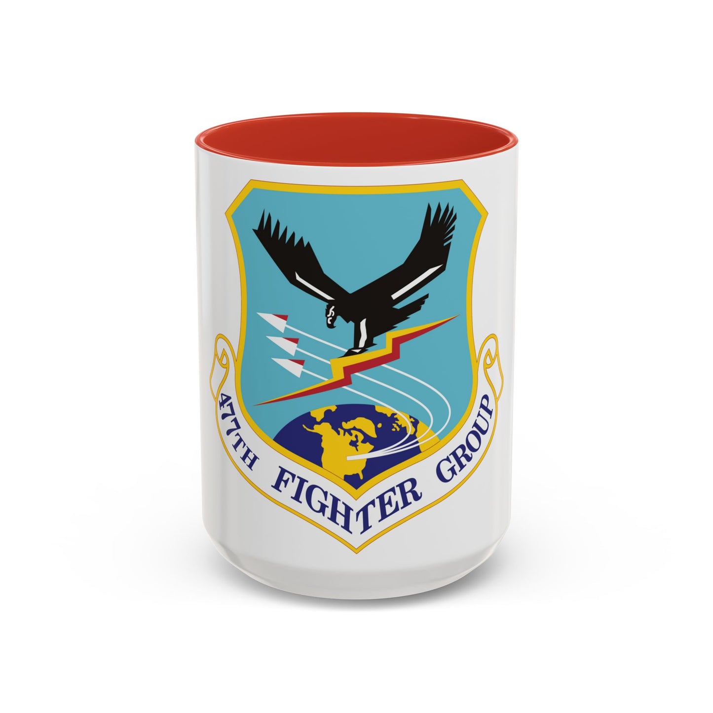 477th Fighter Group (U.S. Air Force) Accent Coffee Mug