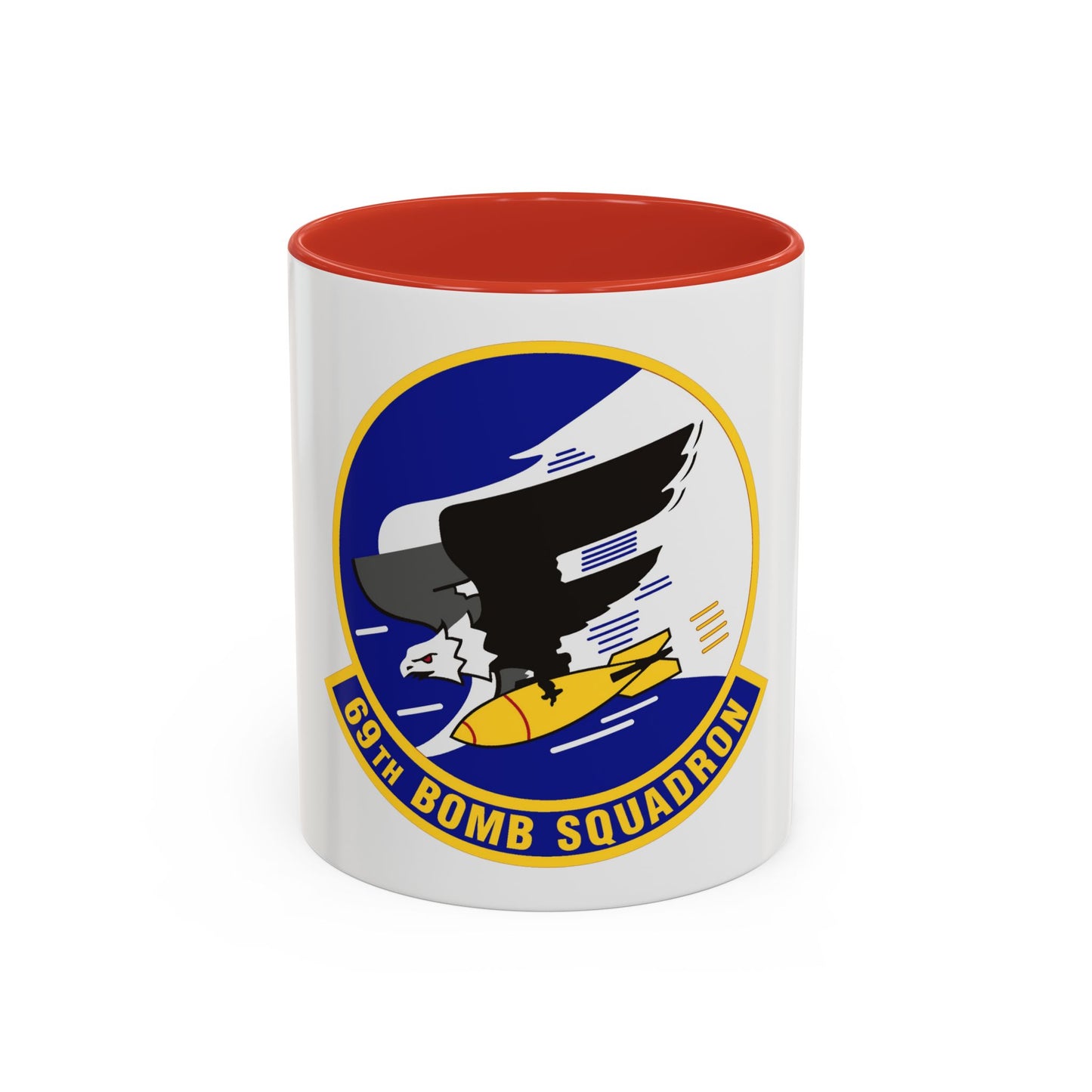 69th Bomb Squadron (U.S. Air Force) Accent Coffee Mug