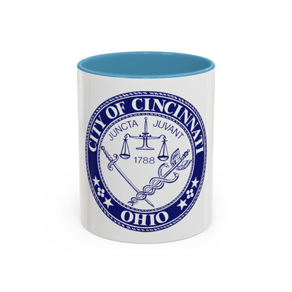 Seal of the City of Cincinnati (Ohio) - Accent Coffee Mug