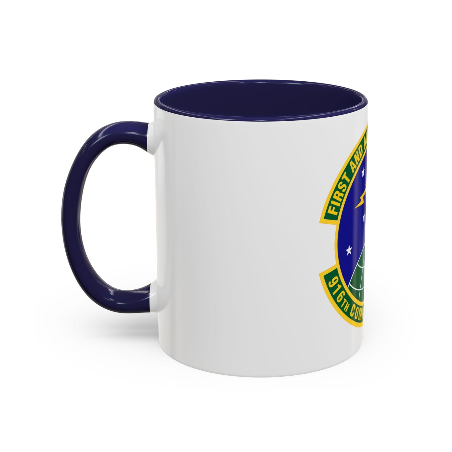 916th Communications Squadron (U.S. Air Force) Accent Coffee Mug