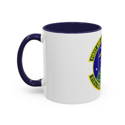 916th Communications Squadron (U.S. Air Force) Accent Coffee Mug