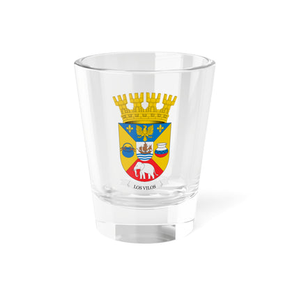 Escudo de Los Vilos (Chile) (Coat of Arms) Shot Glass 1.5oz