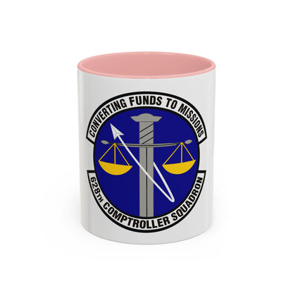628th Comptroller Squadron (U.S. Air Force) Accent Coffee Mug