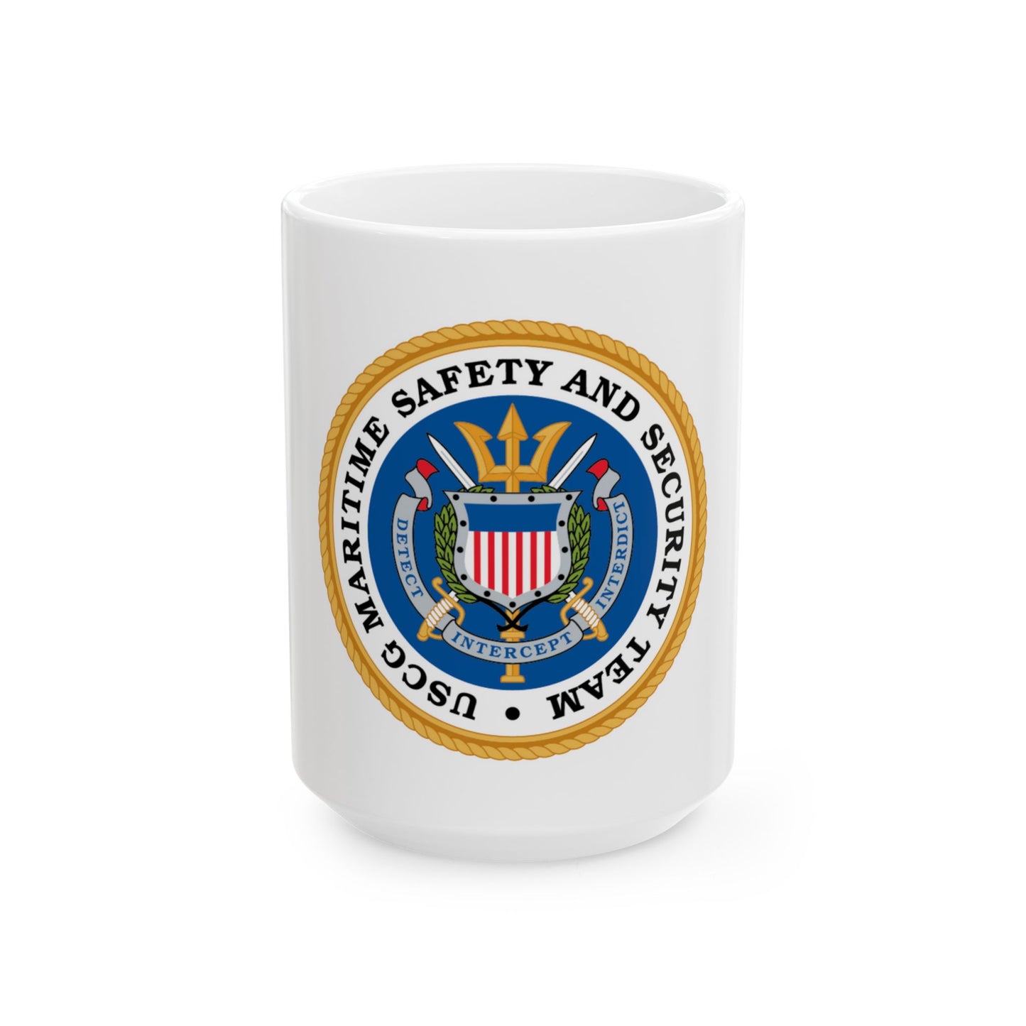 CG Maritime Safety & Security Team (U.S. Coast Guard) White Coffee Mug