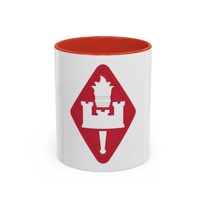 Engineer Center and Fort Leonard Wood and School (U.S. Army) Accent Coffee Mug