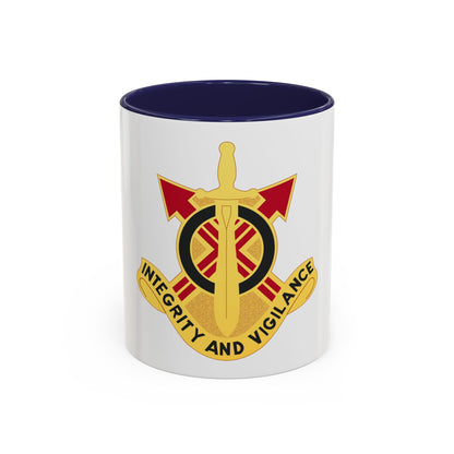107th Artillery Group (U.S. Army) Accent Coffee Mug