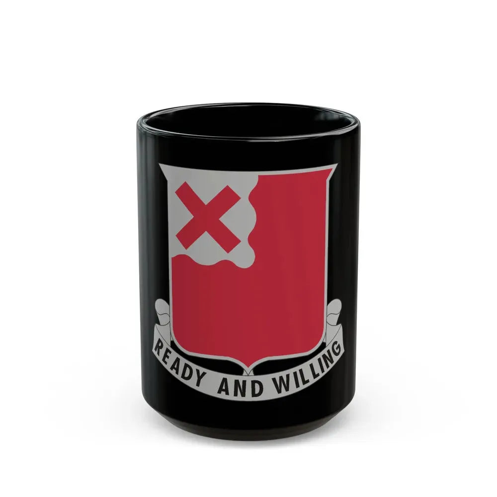 875 Engineer Battalion (U.S. Army) Black Coffee Mug 15oz - Go Mug Yourself