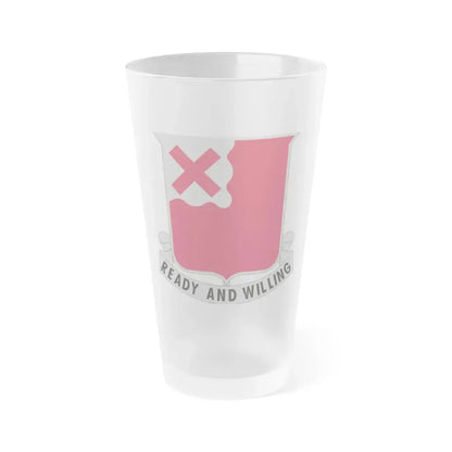 875 Engineer Battalion (U.S. Army) Frosted Pint Glass 16oz Default Title - Go Mug Yourself