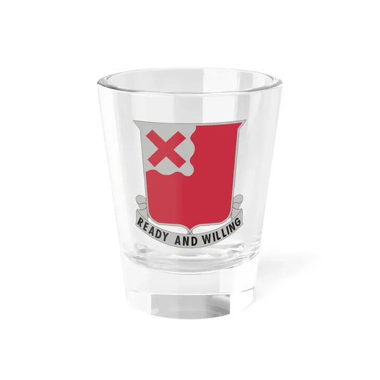 875 Engineer Battalion (U.S. Army) Shot Glass 1.5oz 1.5oz - Go Mug Yourself