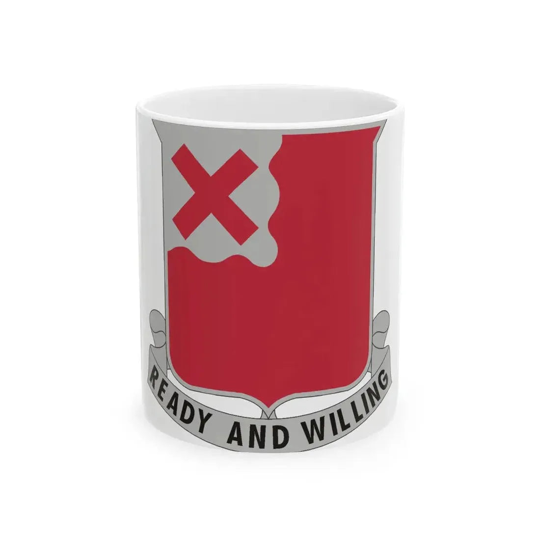 875 Engineer Battalion (U.S. Army) White Coffee Mug 11oz - Go Mug Yourself