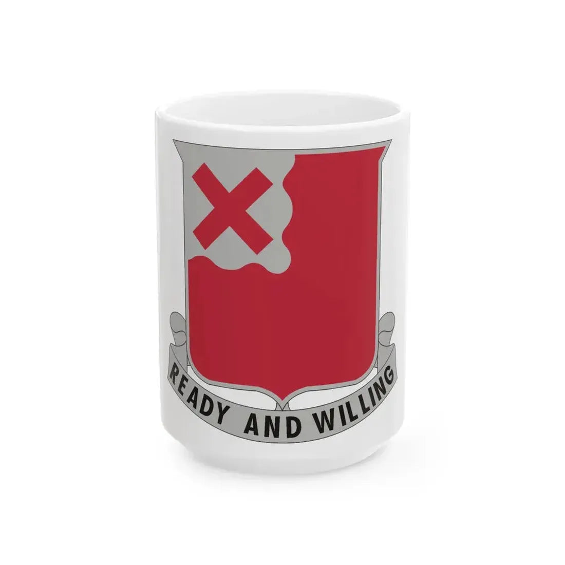 875 Engineer Battalion (U.S. Army) White Coffee Mug 15oz - Go Mug Yourself