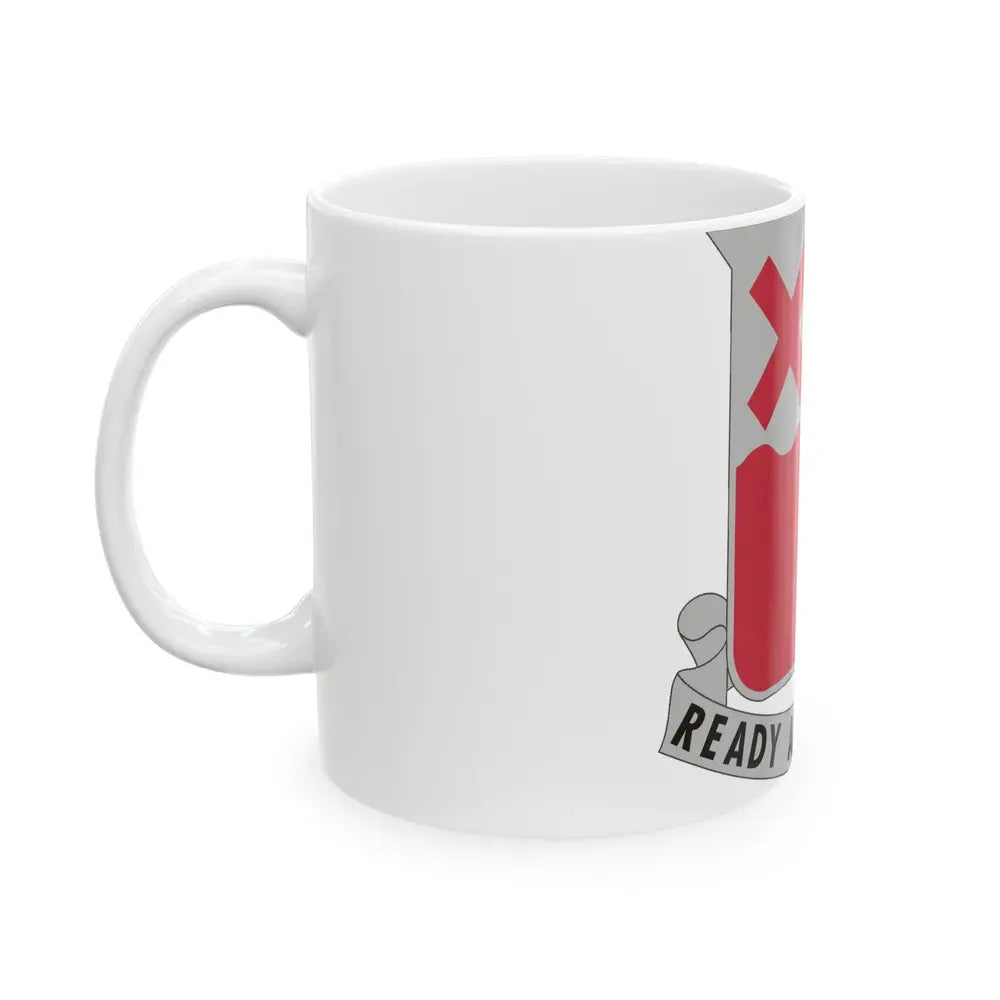875 Engineer Battalion (U.S. Army) White Coffee Mug - Go Mug Yourself