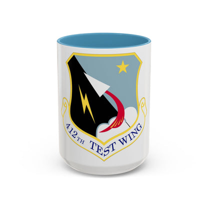 412th Test Wing (U.S. Air Force) Accent Coffee Mug