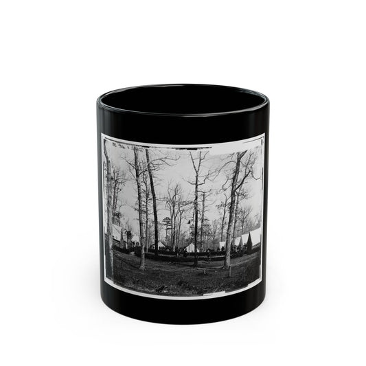 Brandy Station, Virginia (Vicinity). Field Hospital Of 3d Division, 2d Army Corps (U.S. Civil War) Black Coffee Mug