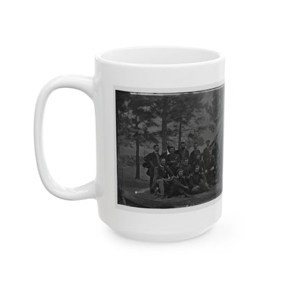 Harrison's Landing, Va. Members Of The Class Of 1860, U.S. Military Academy (U.S. Civil War) White Coffee Mug