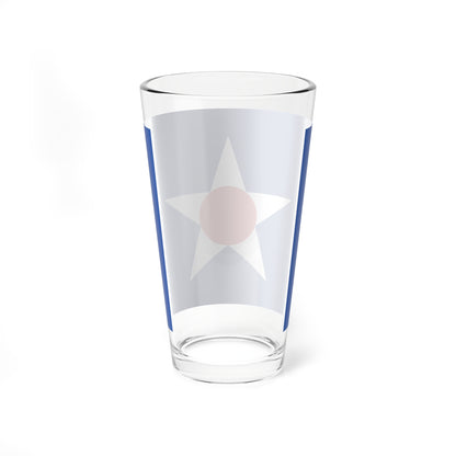 Flag of Asahikawa Hokkaido (Japan) Pint Glass 16oz