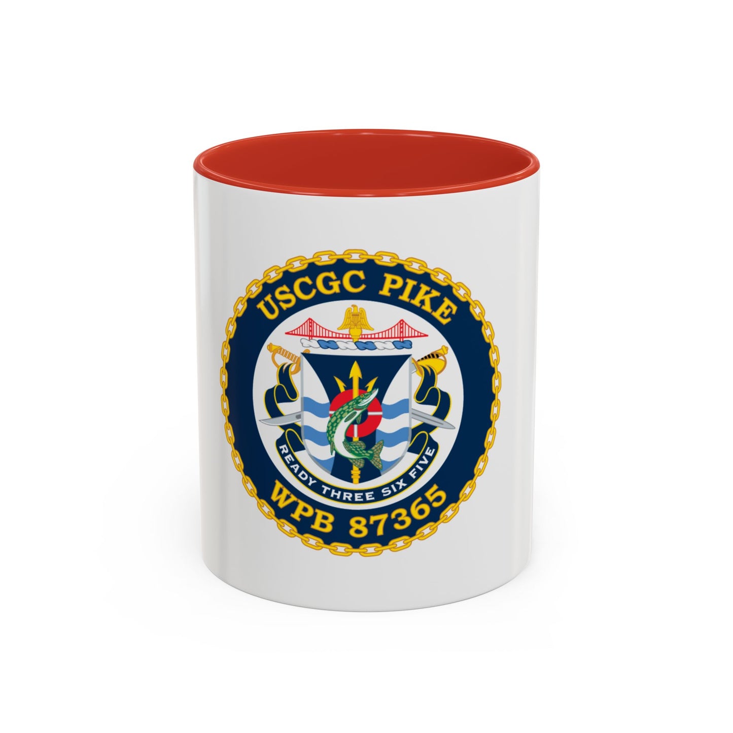 USCGC Plke WPB 87365 NEW 2010 (U.S. Coast Guard) Accent Coffee Mug