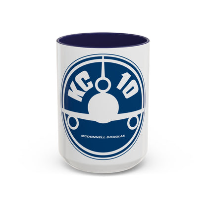 78th ARS with KC 10 blue image (U.S. Air Force) Accent Coffee Mug