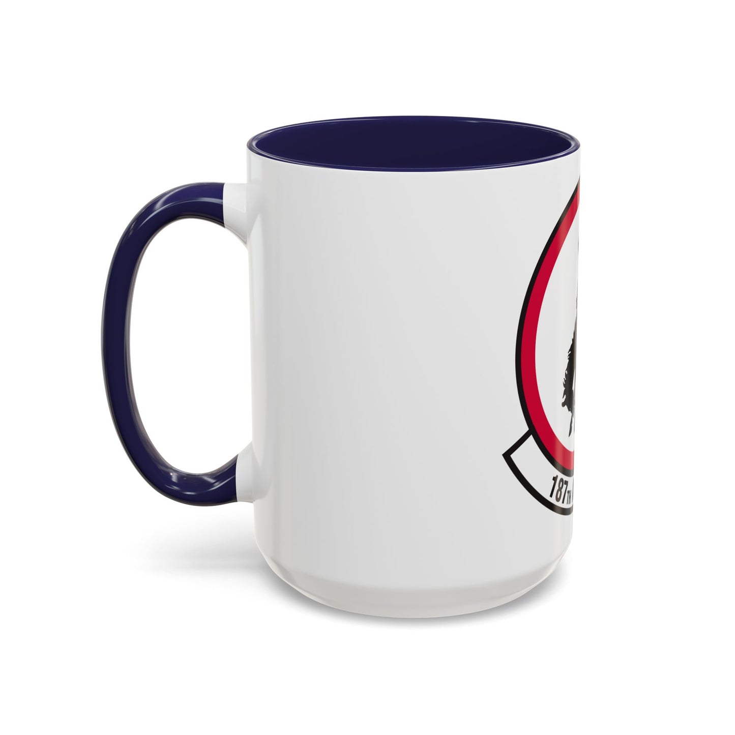 187 Airlift Squadron (U.S. Air Force) Accent Coffee Mug